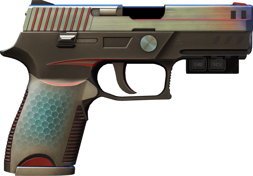Preview image 2 of StatTrak™ P250 | Cyber Shell (Factory New)