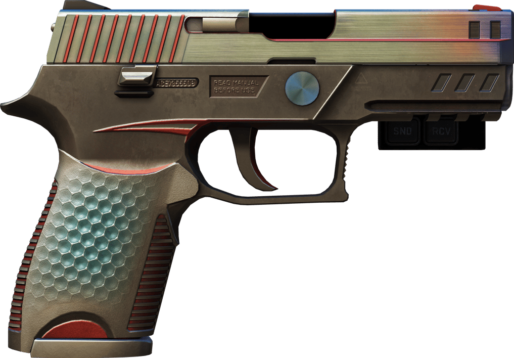 Preview image 2 of StatTrak™ P250 | Kyberkilpi (Käytössä kokeiltu)