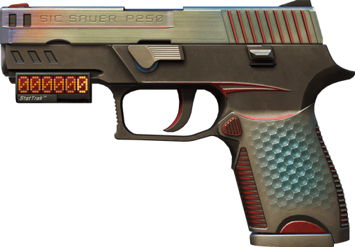 StatTrak™ P250 | Kyberkilpi (Käytössä kokeiltu)