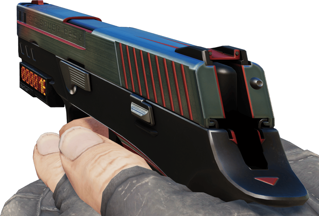 Preview image 3 of StatTrak™ P250 | Cyber Shell (新品同様)