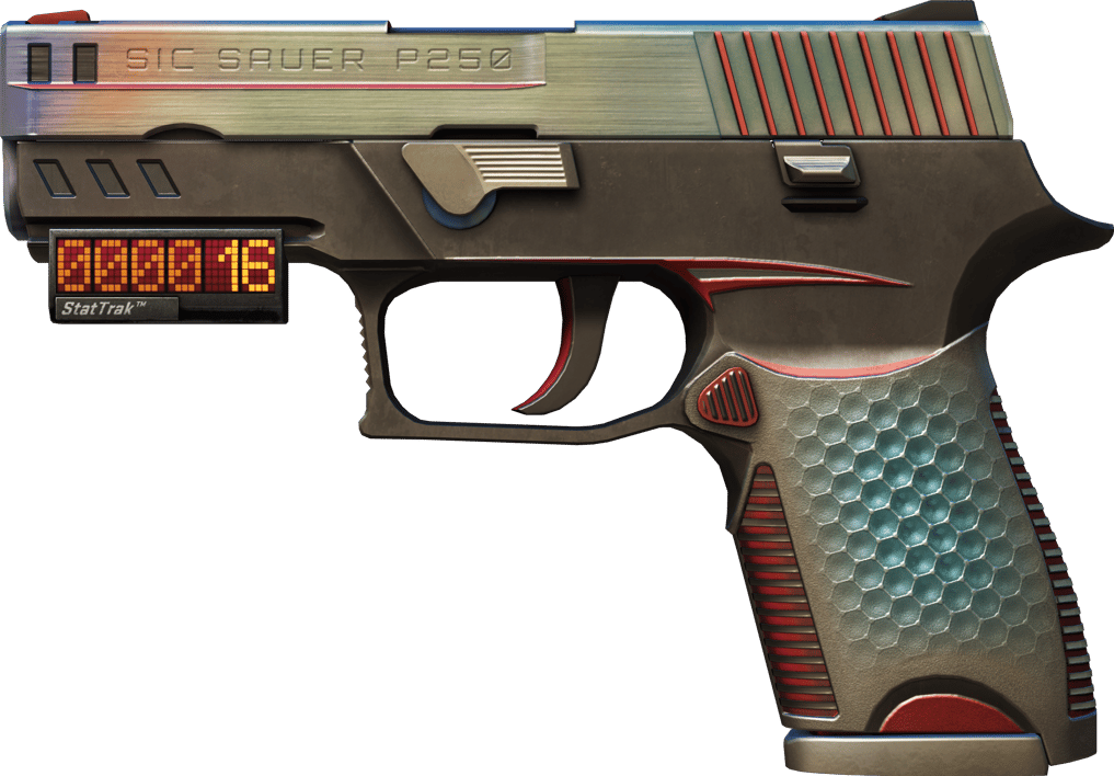 Preview image 1 of StatTrak™ P250 | Cyber Shell (新品同様)