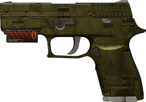 StatTrak™ P250 | Iron Clad (Gasto)