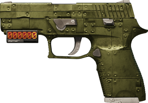 StatTrak™ P250 | Iron Clad (ผ่านการทดสอบภาคสนาม)