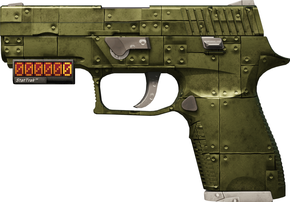 Preview image 1 of StatTrak™ P250 | Iron Clad (実地試験済み)