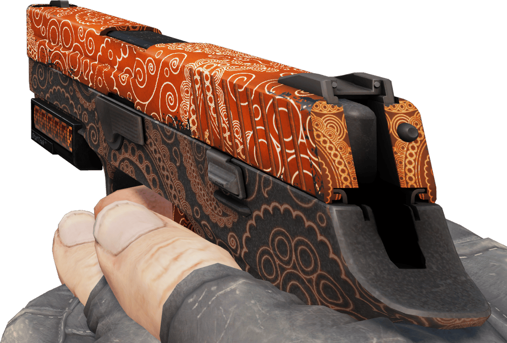 Preview image 3 of StatTrak™ P250 | Mehndi (ผ่านการทดสอบภาคสนาม)