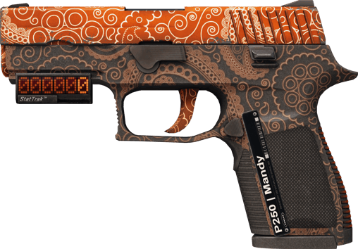 StatTrak™ P250 | Mehndi (ผ่านการทดสอบภาคสนาม)