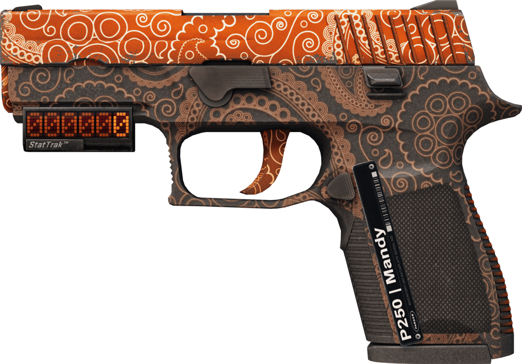 Preview image 1 of StatTrak™ P250 | Mehndi (ผ่านการทดสอบภาคสนาม)