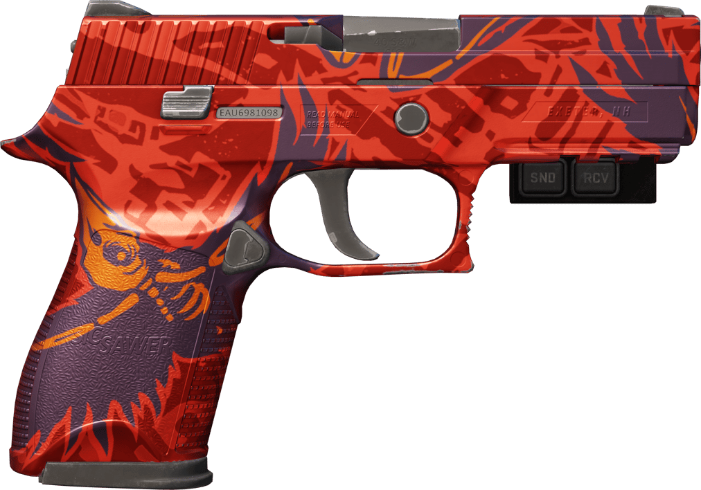 Preview image 2 of StatTrak™ P250 | Nevermore (未使用)