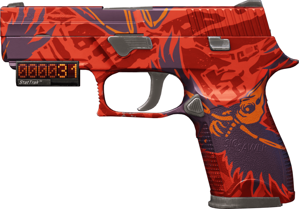 Preview image 1 of StatTrak™ P250 | Nevermore (未使用)