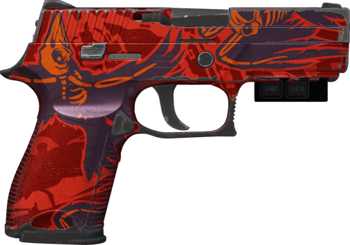 Preview image 2 of StatTrak™ P250 | Nevermore (かなり摩耗)