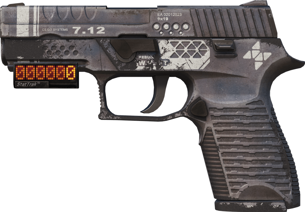 Preview image 1 of StatTrak™ P250 | Re.built (Gasto)