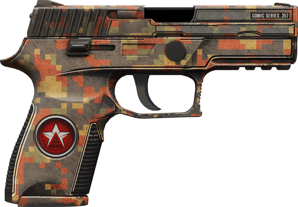 Preview image 2 of StatTrak™ P250 | Ocre (Usée)