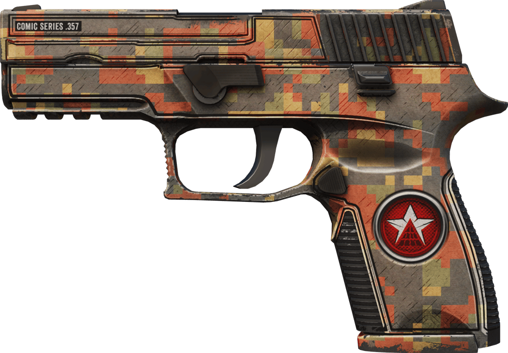 Preview image 1 of StatTrak™ P250 | Ocre (Usée)