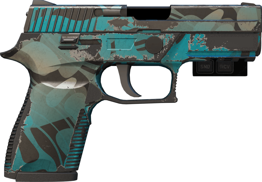 Preview image 2 of StatTrak™ P250 | Ripple (Com Muito Uso)