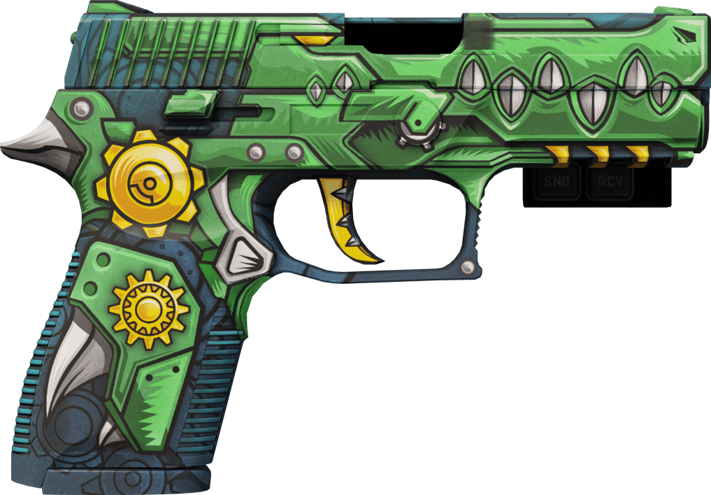 Preview image 2 of StatTrak™ P250 | 生化短吻鱷 (全新出廠)