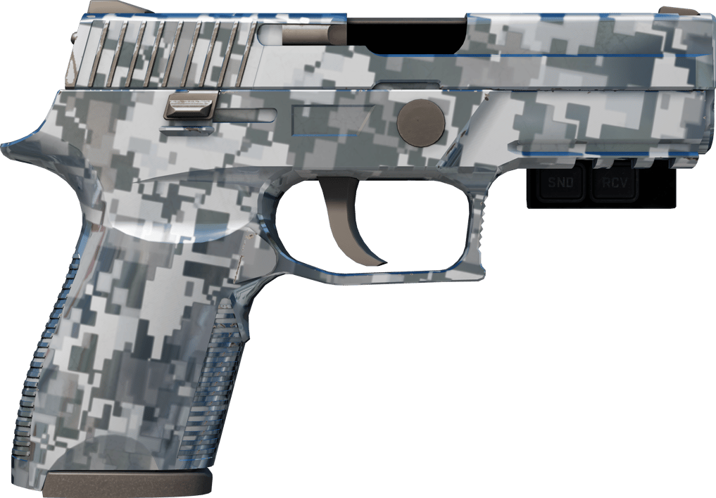 Preview image 2 of StatTrak™ P250 | Steel Disruption (FN - Mới cứng)