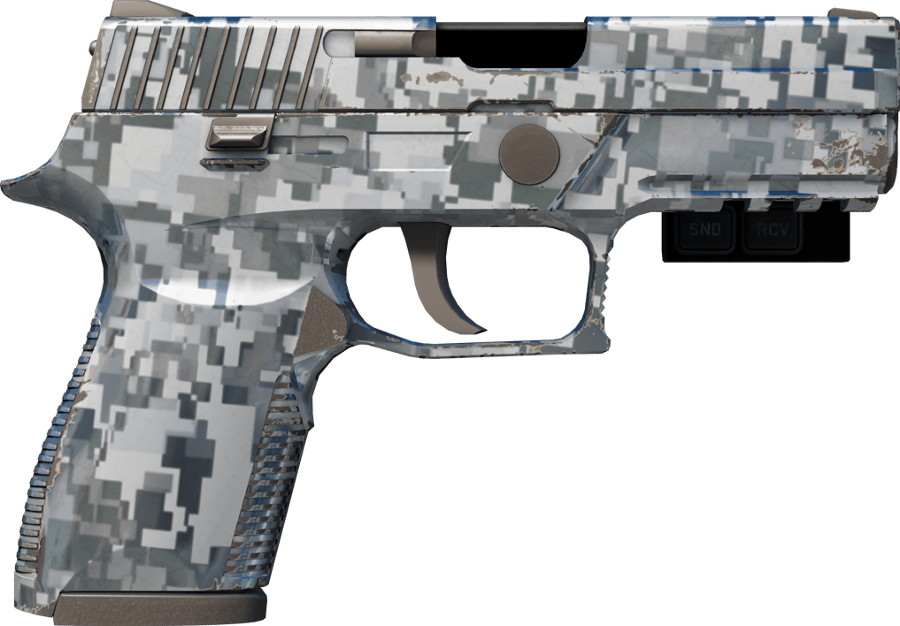 Preview image 2 of StatTrak™ P250 | Steel Disruption (Field-Tested)