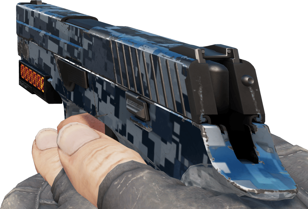 Preview image 3 of StatTrak™ P250 | Steel Disruption (Field-Tested)