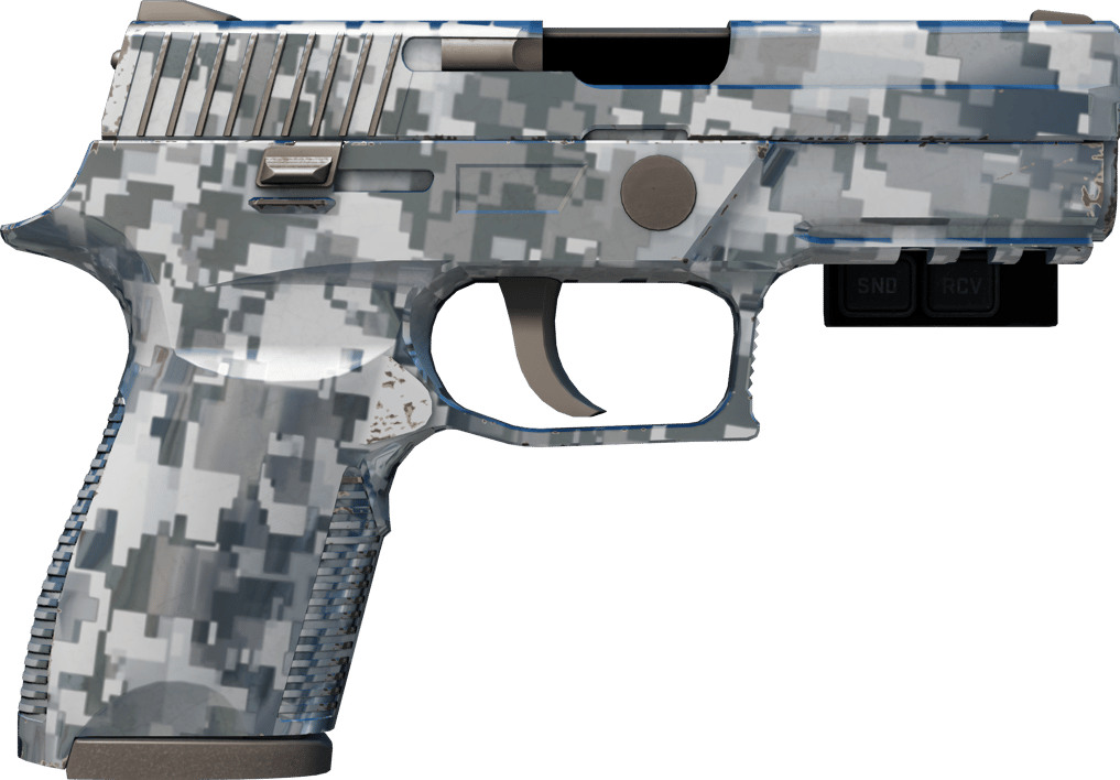 Preview image 2 of StatTrak™ P250 | Steel Disruption (Minimal Wear)