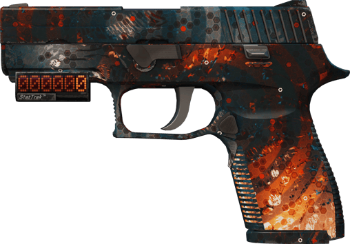 StatTrak™ P250 | 超新星 (略有磨损)