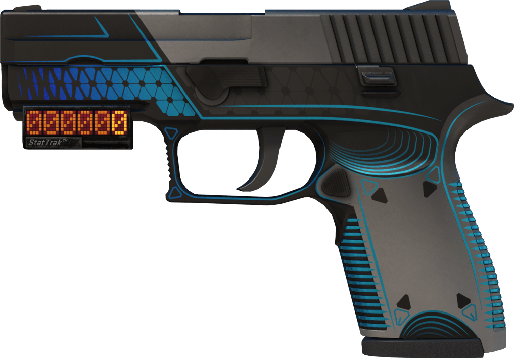 Preview image 1 of StatTrak™ P250 | 元素轮廓 (久经沙场)