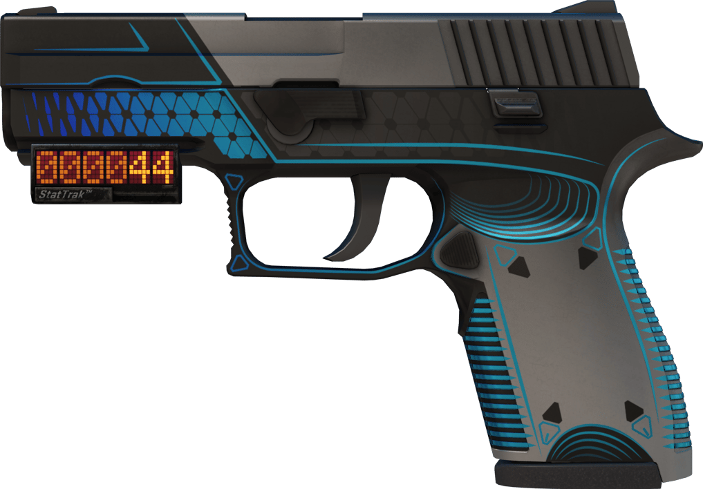 Preview image 1 of StatTrak™ P250 | 元素轮廓 (略有磨损)