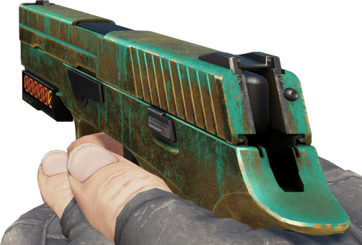 Preview image 3 of StatTrak™ P250 | 铜绿 (战痕累累)