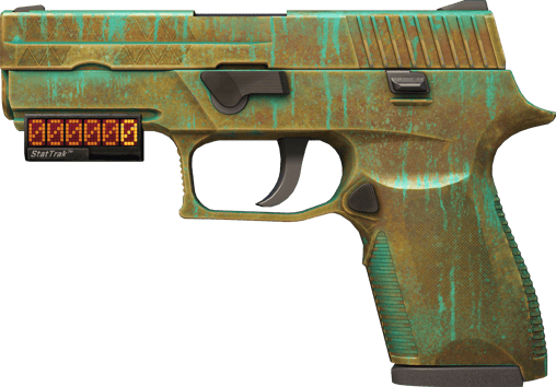StatTrak™ P250 | 铜绿 (战痕累累)