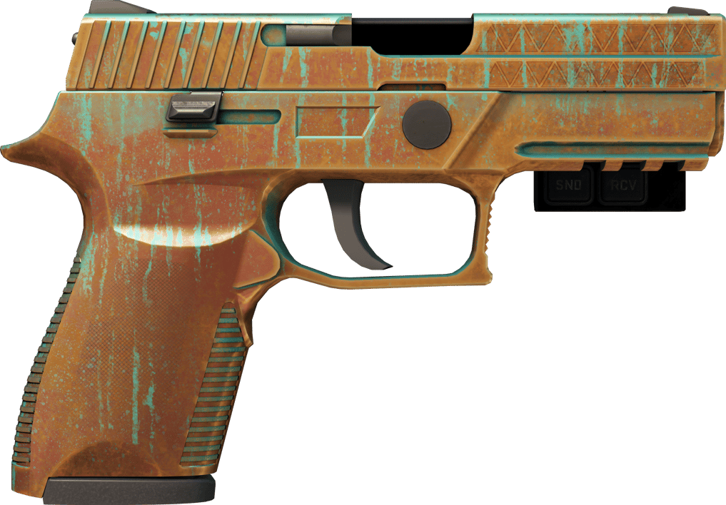 Preview image 2 of StatTrak™ P250 | Verdigris (未使用)