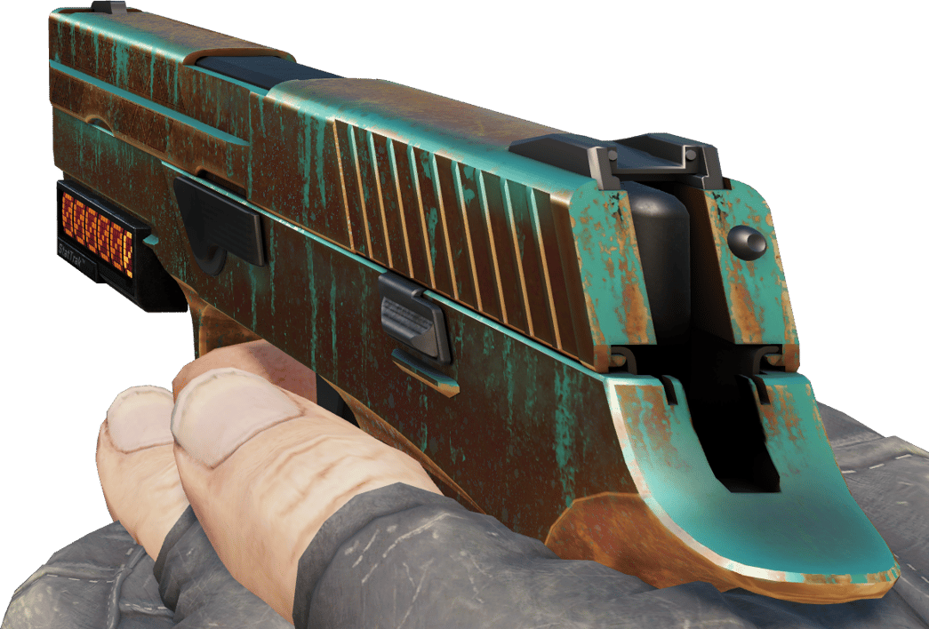 Preview image 3 of StatTrak™ P250 | Verdigris (未使用)