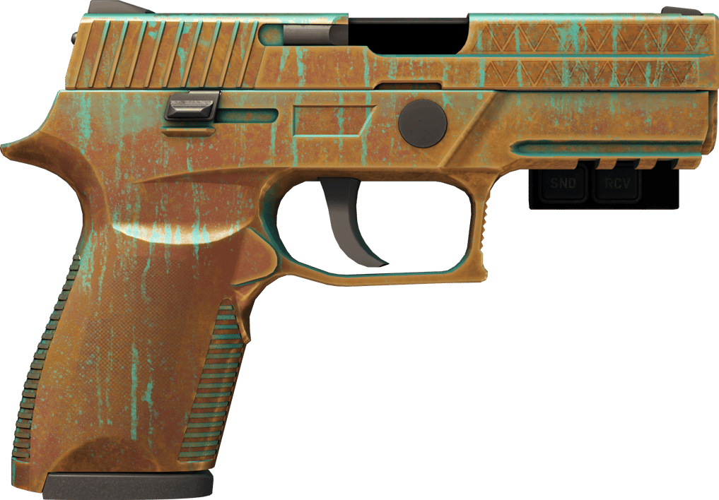 Preview image 2 of StatTrak™ P250 | Verdigris (新品同様)