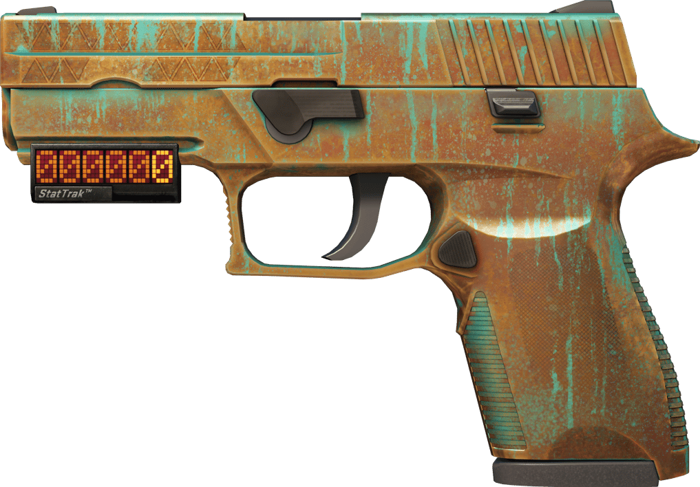 Preview image 1 of StatTrak™ P250 | Verdigris (新品同様)