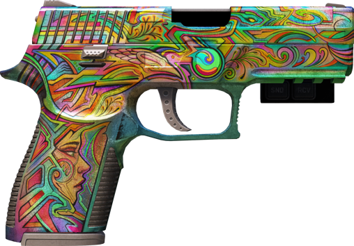 Preview image 2 of StatTrak™ P250 | Visions (Marquée par les combats)