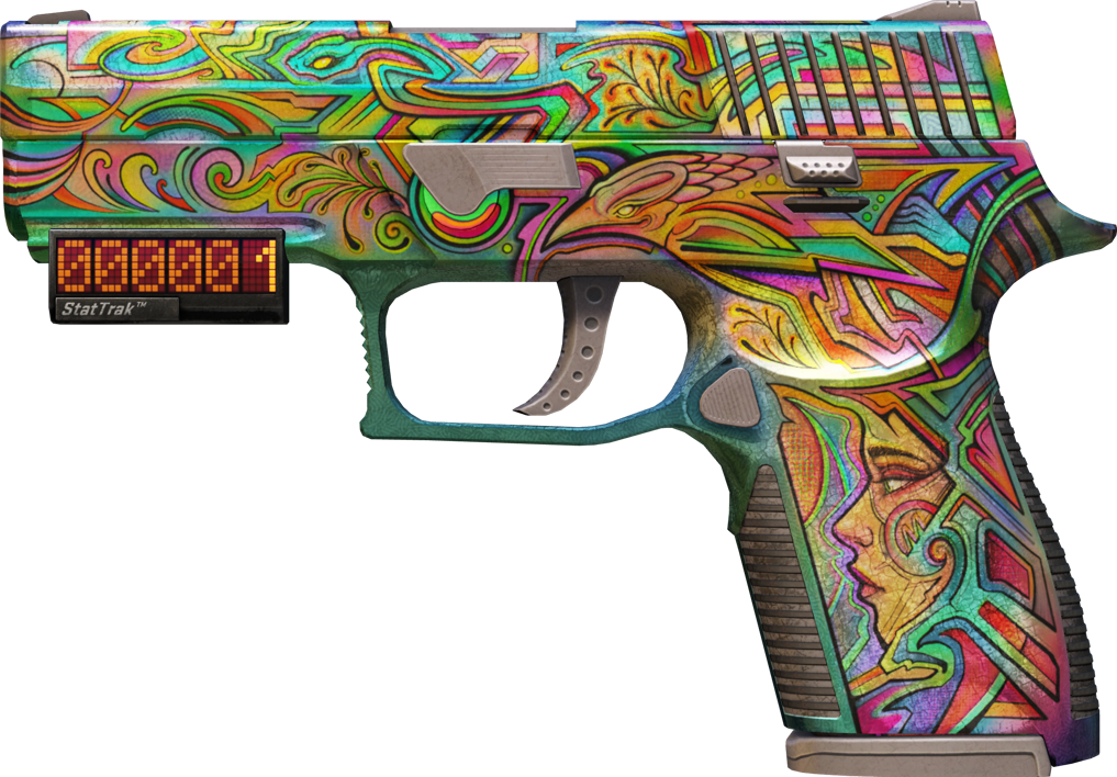 Preview image 1 of StatTrak™ P250 | Visionen (Kampfspuren)