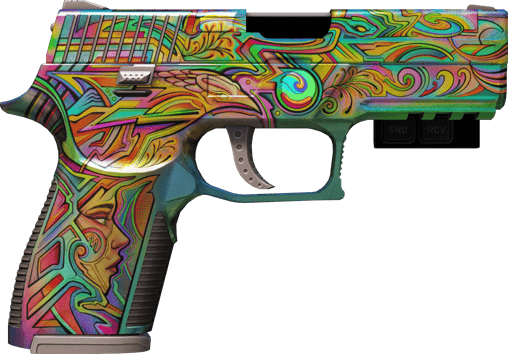 Preview image 2 of StatTrak™ P250 | Visions (Très peu usée)
