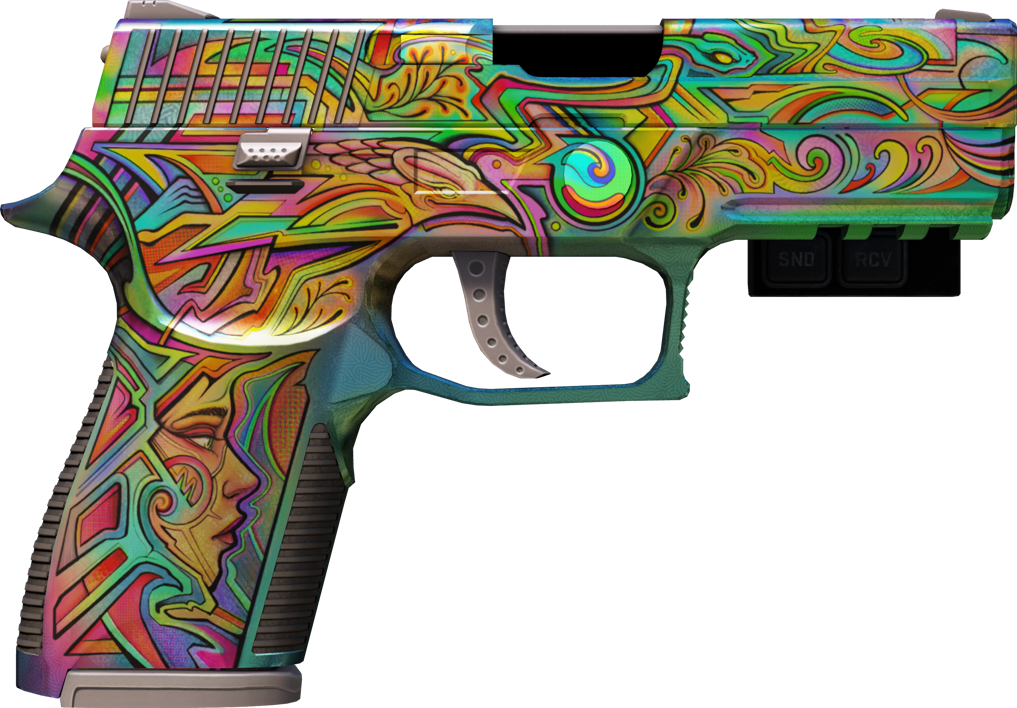 Preview image 2 of StatTrak™ P250 | Visions (Minimal Wear)