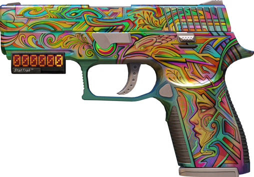 StatTrak™ P250 | Visions (Très peu usée)