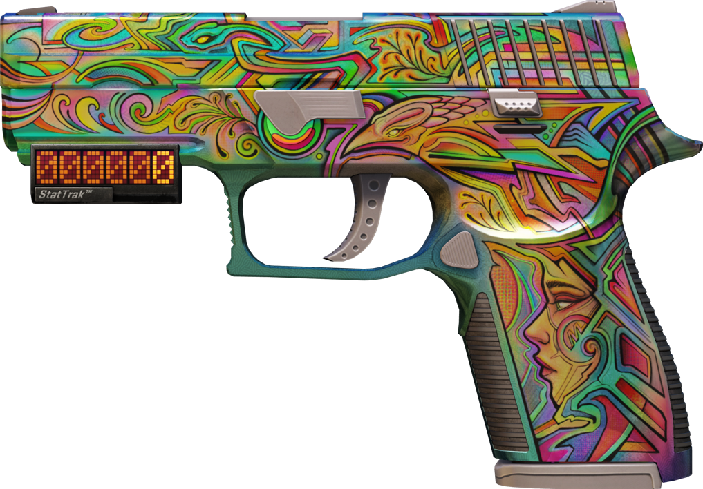 Preview image 1 of StatTrak™ P250 | Visions (Minimal Wear)