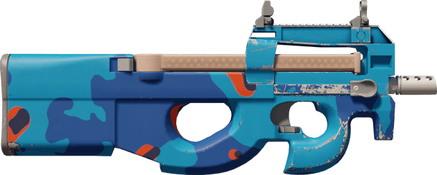 Preview image 2 of StatTrak™ P90 | Blind Spot (มีรอยถลอกเล็กน้อย)