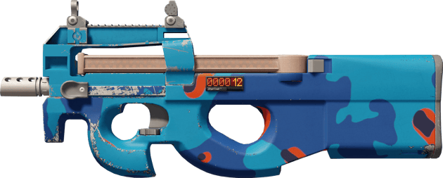 StatTrak™ P90 | Blind Spot (มีรอยถลอกเล็กน้อย)