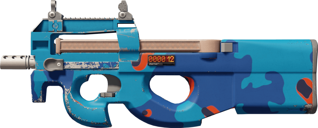 Preview image 1 of StatTrak™ P90 | Angle mort (Très peu usée)