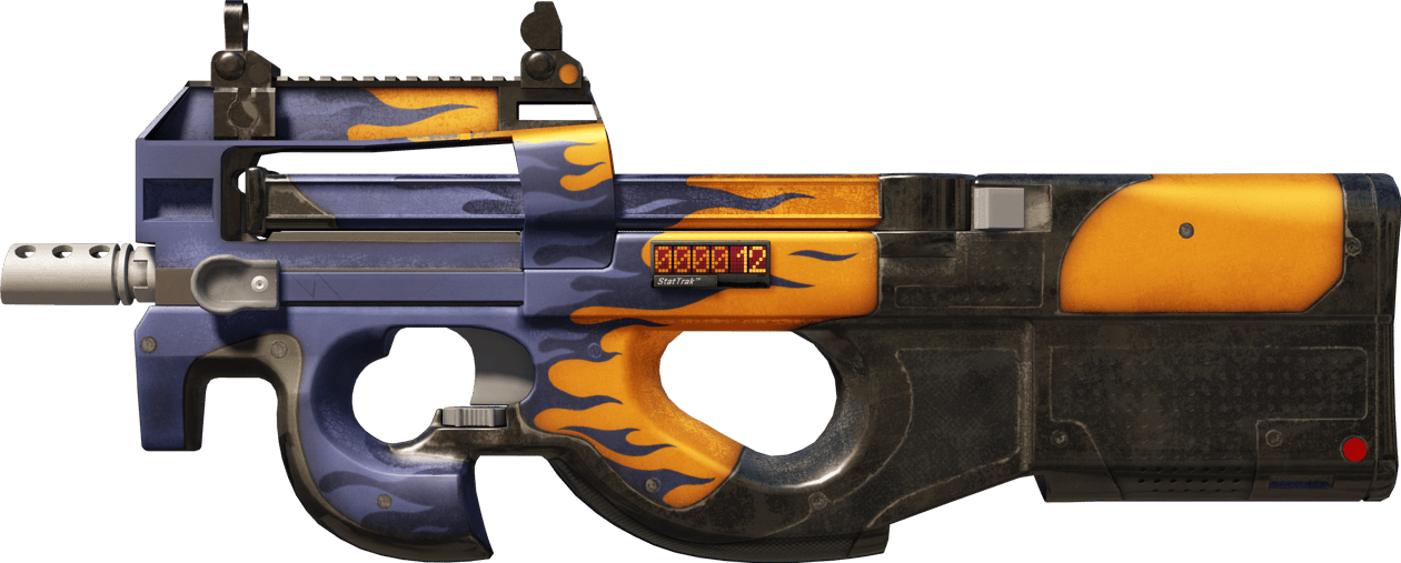 Preview image 1 of StatTrak™ P90 | 斷路器 (重度磨損)