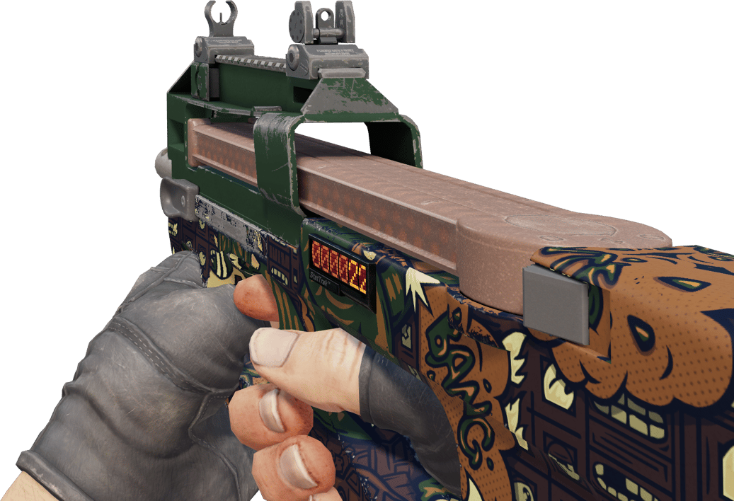 Preview image 3 of StatTrak™ P90 | Cocoa Rampage (Minimal Wear)