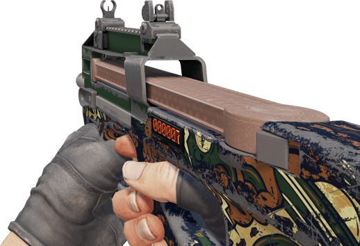 Preview image 3 of StatTrak™ P90 | Schokorausch (Abgenutzt)