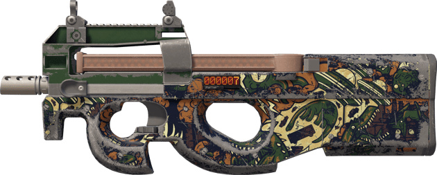 StatTrak™ P90 | Schokorausch (Abgenutzt)