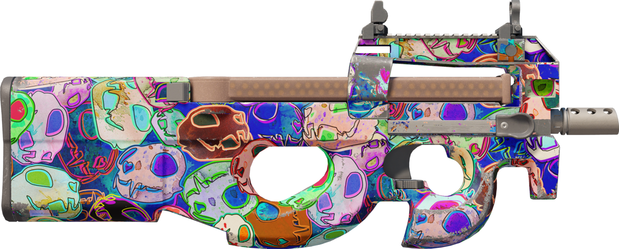 Preview image 2 of StatTrak™ P90 | 喵之萌杀 (久经沙场)