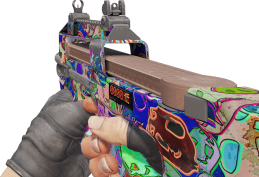 Preview image 3 of StatTrak™ P90 | Death by Kitty (Testée sur le terrain)
