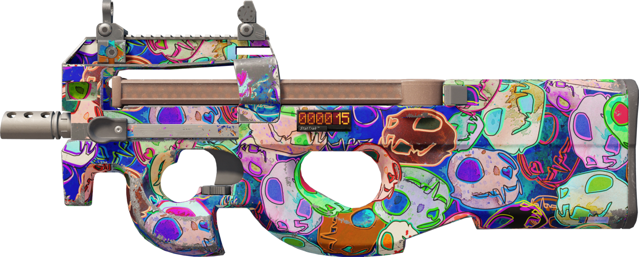 Preview image 1 of StatTrak™ P90 | 喵之萌杀 (久经沙场)