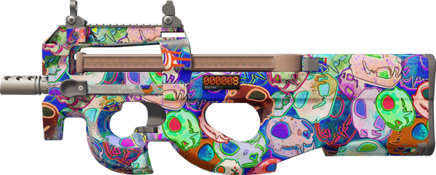 StatTrak™ P90 | 喵之萌杀 (略有磨损)