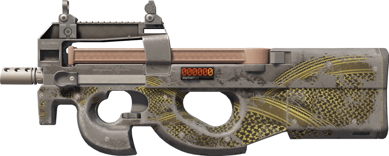 Preview image 1 of StatTrak™ P90 | Desert Warfare (戦いで傷ついた)